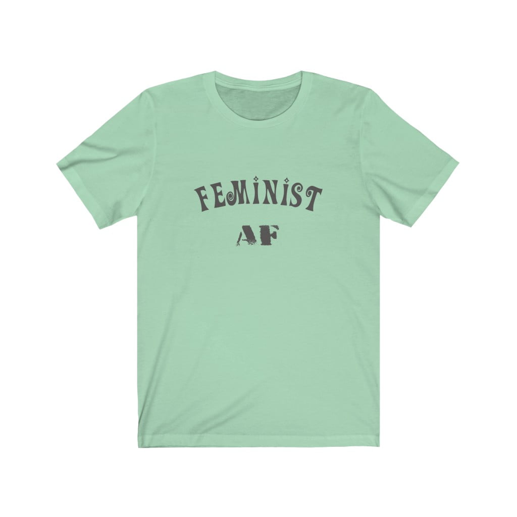 18382 7 - Dolphin Dirigible Feminist AF Unisex Tee - Image 4