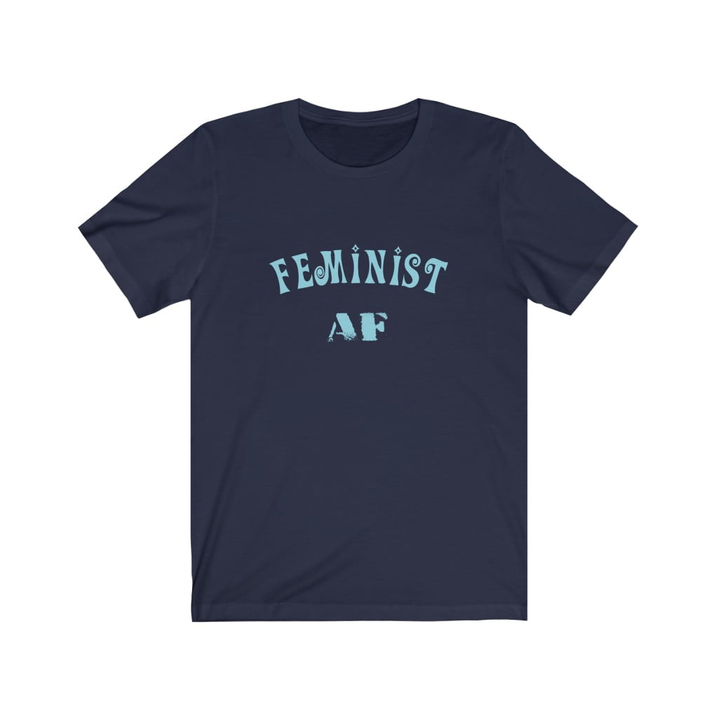 18398 10 - Dolphin Dirigible Feminist AF Unisex Tee - Image 7