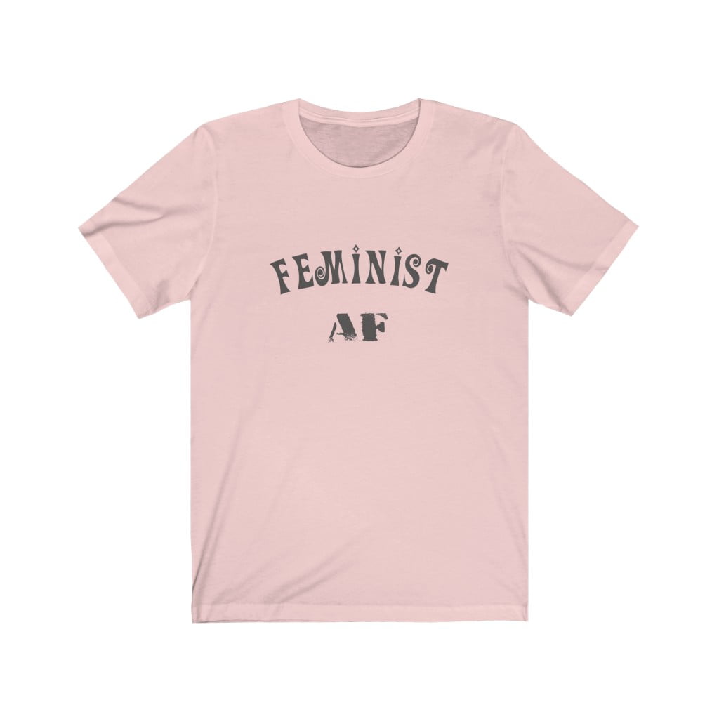 18470 8 - Dolphin Dirigible Feminist AF Unisex Tee