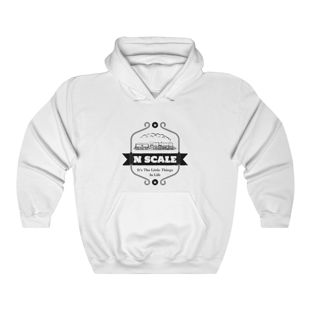 32912 - Dolphin Dirigible N Scale It's The Little Things Unisex Hoodie - Image 2